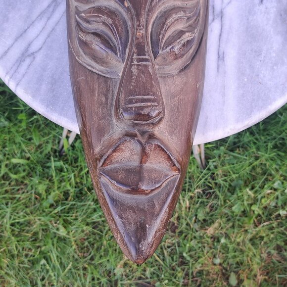 Wooden Indonesian Wall Mask - Picture 8 of 11